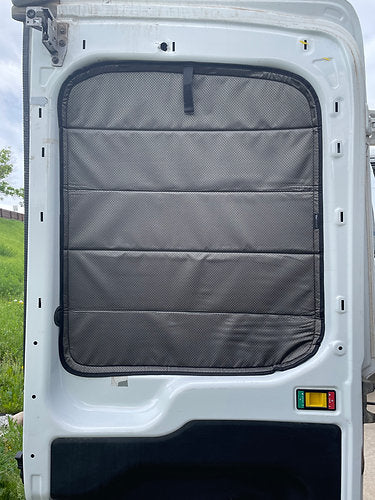 Ford Transit Rear Door Window Covers (Pair)