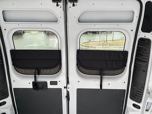 RAM Promaster Rear Door Window Covers (Pair)